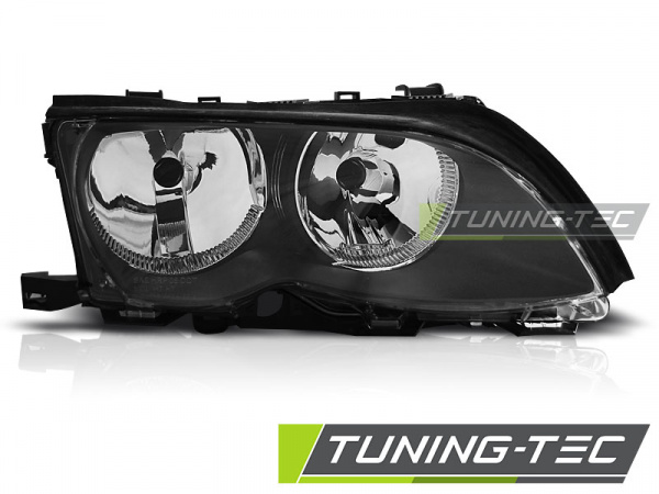 Upgrade Scheinwerfer rechts für BMW 3er E46 Lim./Touring/Coupe/Cabrio 01-05 schwarz